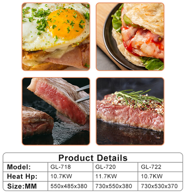32 kg Gasgrill Nahrungsmittel-Küchen-Kochgerät für LPG-Gastronomie