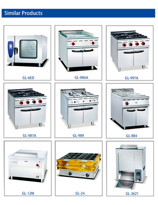 Leistungsstarker 11,7 kW Gasgrill mit LPG-Brennstoff für schnelle Kochresultate