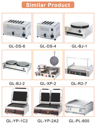 10kw Gas Japanische Teppanyaki LPG/2800Pa Küchengerät mit 270kg Gewicht