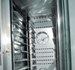 Computer Elektrische Heißluftkonvektionsofen Elektrische 12KW Ofen 5-300.C Temperaturbereich 10p Trays pro Deck