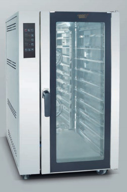 Computer Elektrische Heißluftkonv Ection Ofen 10p Trays pro Deck mit 12KW Leistung