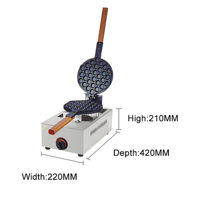 Portable Gas-Pellets Grill 5,5 kg Leichtgewicht Grill für LPG / 2800Pa Gas