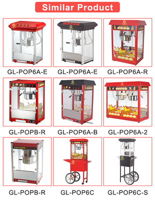 16.5kg Kompaktes 1,5KW Küchengerät mit 220V-240V Spannung für einfaches Popcorn machen