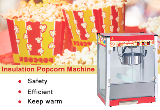Kommerzielle Popcorn-Maschine 1,5 kW Leistung für kommerzielle Küchengeräte