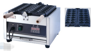 Elektrische Waffelmaschine in Fischform mit einstellbarer Temperaturregelung für perfekte Knusprigkeit