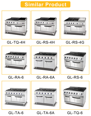 Kraftgasventil LPG/NG kommerzielle Kochmaschine Geräuscharm mit GL-ZH-RA-6A-Modell