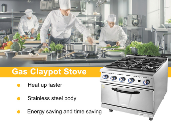 4 Stück Burns Ausrüstung für gewerbliche Hotels 800*708* 850 100 LPG/NG Leistung 3,5 kW × 2 /5 kW × 2
