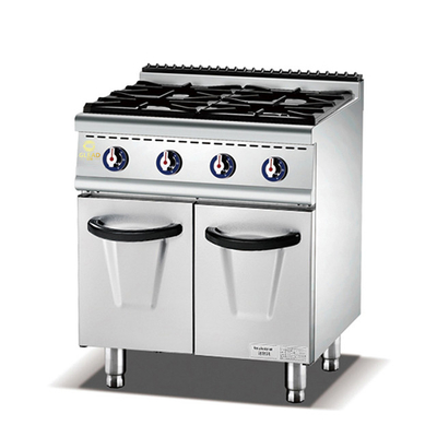 4 Stück Burns Ausrüstung für gewerbliche Hotels 800*708* 850 100 LPG/NG Leistung 3,5 kW × 2 /5 kW × 2