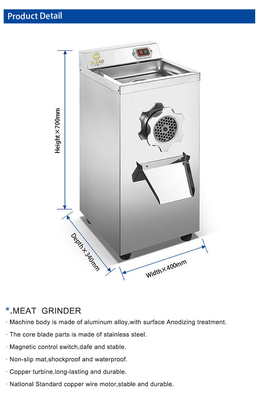 220-240v Spannung Restaurant Kochgeräte für 320 kg pro Stunde Produktionsleistung