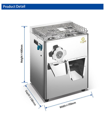 58x45x70cm Kochgerät für Restaurants mit 220V 50HZ 1 Phase 2,2KW