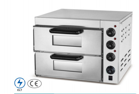 Temperatur Edelstahlofen Temperatur 50-300C zum Backen von Pizzen Mechanische Steuerungsteile Küchengeräte