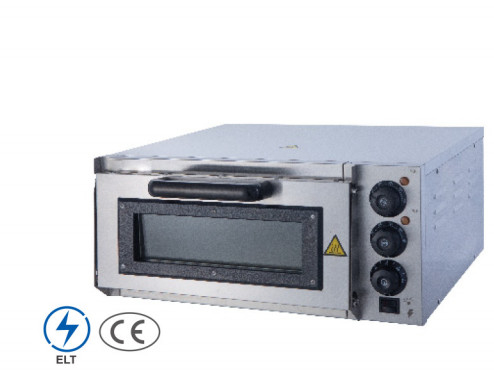 220V-240V Pizzaofen aus Edelstahl Silbermechanische Steuerung für das Backen von Pizza