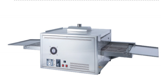 220-240V Silber-Edelstahl-Pizzoofen 50-400°C Temp Conveyor Pizzaofen