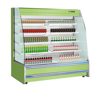 Edelstahl 0 ~ 10 Temperatur Getränke Anzeige Kühlgerät 1300L Volumen 220-240V Spannung