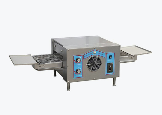 Edelstahlförderer Pizzaofen 220-240v Spannung 50-400°C Temperatur zum Backen von Pizza