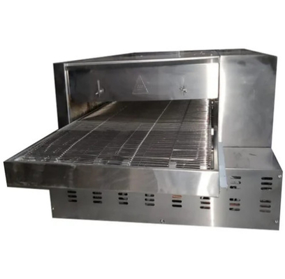 Edelstahlförderer Pizzaofen Mechanische Steuerung 50-400°C Temperatur zum Backen von Pizza