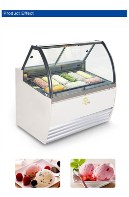 Thomas Gelato Eis-Showcase Umkehrzyklus Auftauchkühlgerät 220-240V/1PH/50HZ
