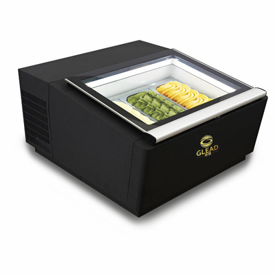 Smart Gelato Eis Schaufenster 200W Umkehrkreislauf Auftauchkühlgerät