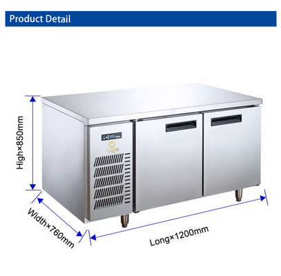 220-240v 50hz Elektrische Edelstahl Kühllager Restaurantgeräte