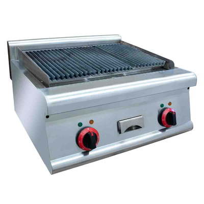 Eisen Lava Rock Grill 500-700 Grad Kochgeräte mit digitaler Platte zum Grillen