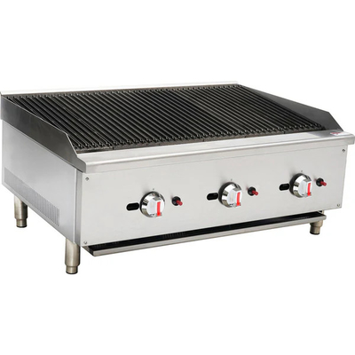 500-700 Grad Silber und Weiß Küchengrill Ofen für präzise Grillen
