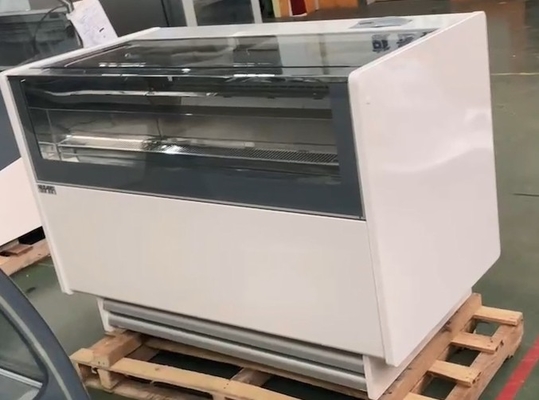 Gelato-Eis-Schaufenster Industrielle Kühlgeräte N.W 255KG 220-240V/1PH/50HZ