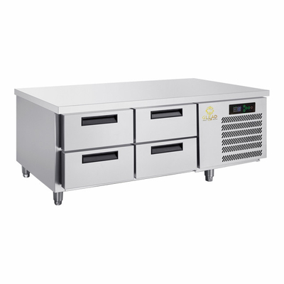 Industrielle Kühllager / industrielle Kühlgeräte 220V 2N-50HZ Luftgekühlte Arbeitsbank Gefriermaschine mit 410W Leistung