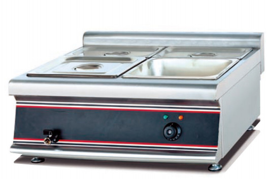 Zwei Spannung Silber Elektrische Restaurant Suppe Warmer Anzeige Einheit mit Temperaturkontrolle