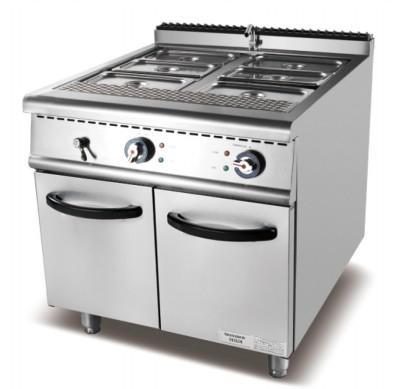 Edelstahl Suppenheizung Bain Marie mit optimaler Temperaturkontrolle für Restaurants