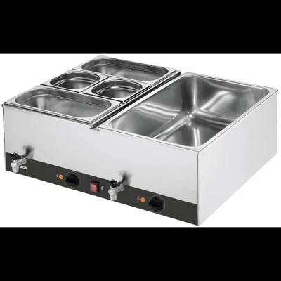 Elektrische Kochvorrichtung aus Edelstahl Silber 220-240v 50hz Temperaturkontrolle.