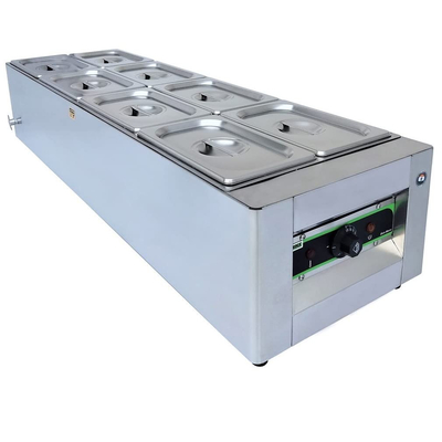 Handelsübliche Edelstahl-Bain Marie zur Suppenheizung 0-100°C 220-240V Elektrokraftstoff