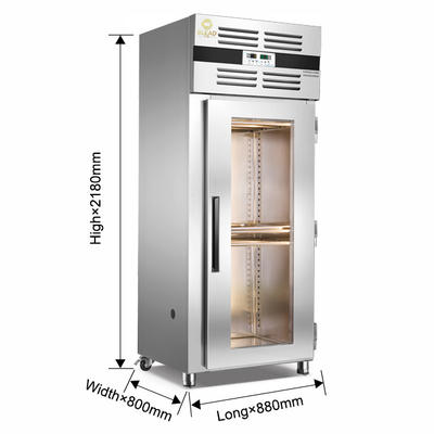 Trockenkreislauf Winddesign 600L Gewerbliche Kühlgeräte Trocknerschränke