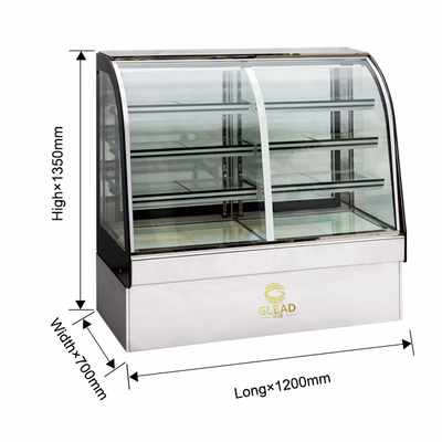Industrielle Kühlgeräte Luftkühlung 415L 2200W 220-240V 2N~50HZ Schrank