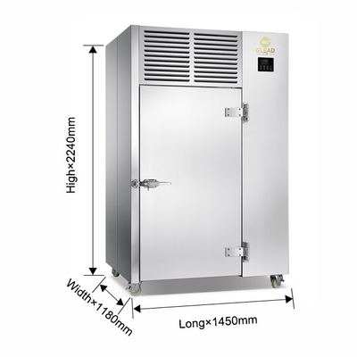 Industrielle Hochkühlgeräte / Gefrierschränke 2700W mit 15 Behältern Temperaturbereich 3~40°C