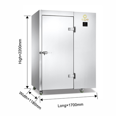 2N 220-240V Hochkühl- und Gefrierschränke 2700W Luftgekühlte Einheit für 3~40.C Temperaturkontrolle