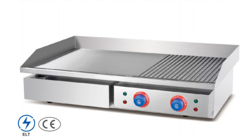 Kommerzielle Kochgeräte mit breitem Temperaturbereich.