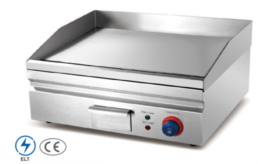 Elektrische Edelstahlgrill für das Kochen in Restaurants Temperaturbereich 0 °C bis 100 °C