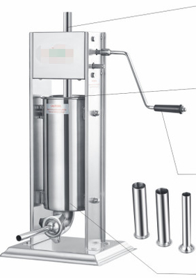 Edelstahl 202 Hand-Fleischverarbeitungsmaschinen 110V-240V für Restaurants Würstchenfüll-/Füllstoff
