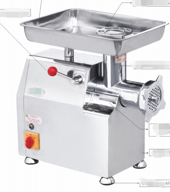 Elektrische Fleischmühle 900W Edelstahl-Schwermaschine für gewerbliche Küchen