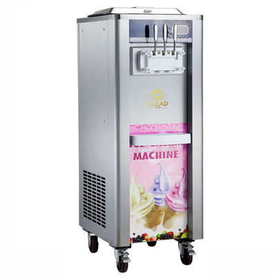 Nachtspeichermaschine für industrielle Eiscreme 360-460 Tassen/h 22-28kg/h Produktionsrate 220-240V