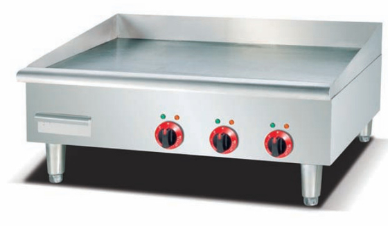 220-240V 50Hz Silber-Elektrogrill mit Temperaturbereich von 0°C bis 100°C