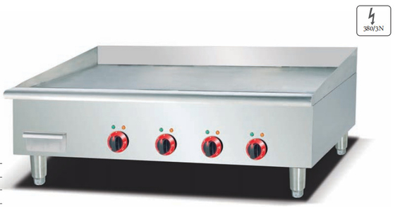 220-240V 50Hz Silber-Elektrogrill mit Temperaturbereich von 0°C bis 100°C