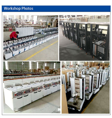Industrielle Kühlgeräte mit 700 Watt Nennleistung 100-150 Tassen/h und Vorkühlfunktion.