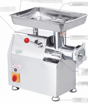 Maschinen für die professionelle Getränkeverarbeitung 220 V Fleischmüller mit Präzisionsgetriebe Motor-Fleischmüller/Fleischmüller