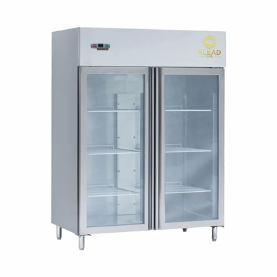 Industrielle Eismaschine mit doppelten Hoppern 2x10L Gefriertank 25kg/h Produktion für schnelle Kühlung