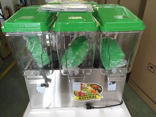 Schwarze 48L-Saftspender Kühlgerät mit 330W Leistung und R134a Kühlmittel