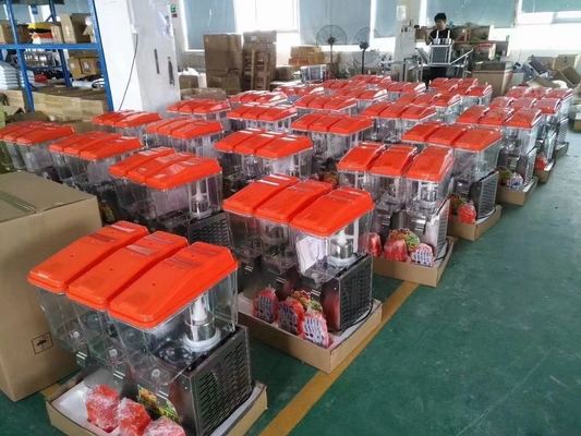 32L Saftvertreiber mit Kältemittelkühlfunktion R134a in Schwarz/Orange/Grün/Gelb