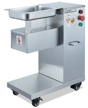 Elektrische Fleischschneidermaschine 240V für Hotels Restaurants Kantinen - 202 Edelstahl Aufforderung Schneiden für