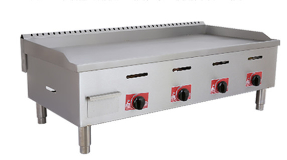 Gasrestaurant Grill Edelstahl Silber Kochgeräte mit Temperaturbereich von 0,00 - 100,00 °C