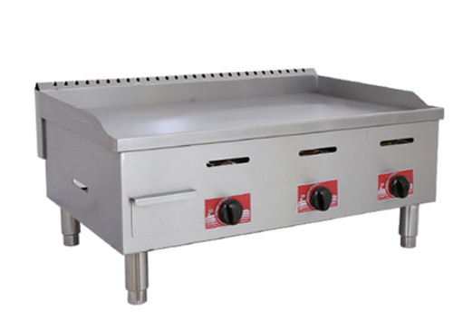 Gasgrill aus Edelstahl zum Kochen verschiedener Lebensmittel unter Druck von 2800 Pa